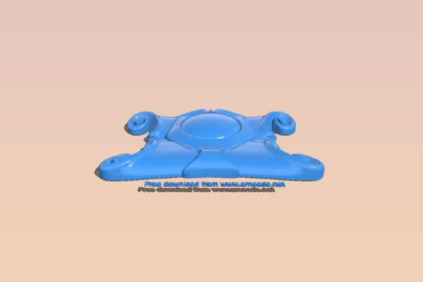 Pattern in the center | 3d print model