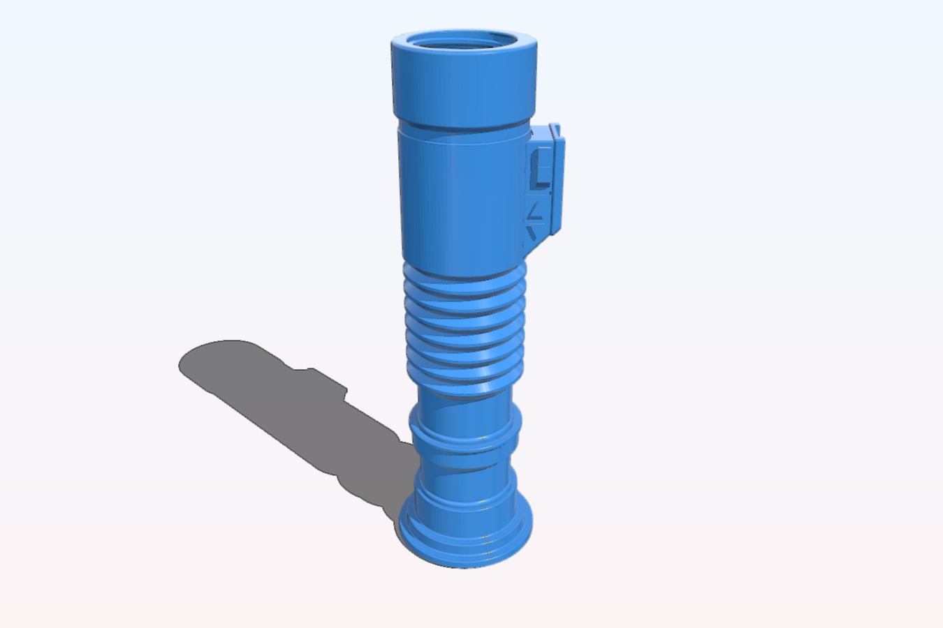 Collapsing Lightsaber Hilt Thickened (Removable Blade Version)