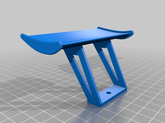 Aleron para RC | Spoiler (car) | Spoiler for PC x1000 Speed | 3d print model