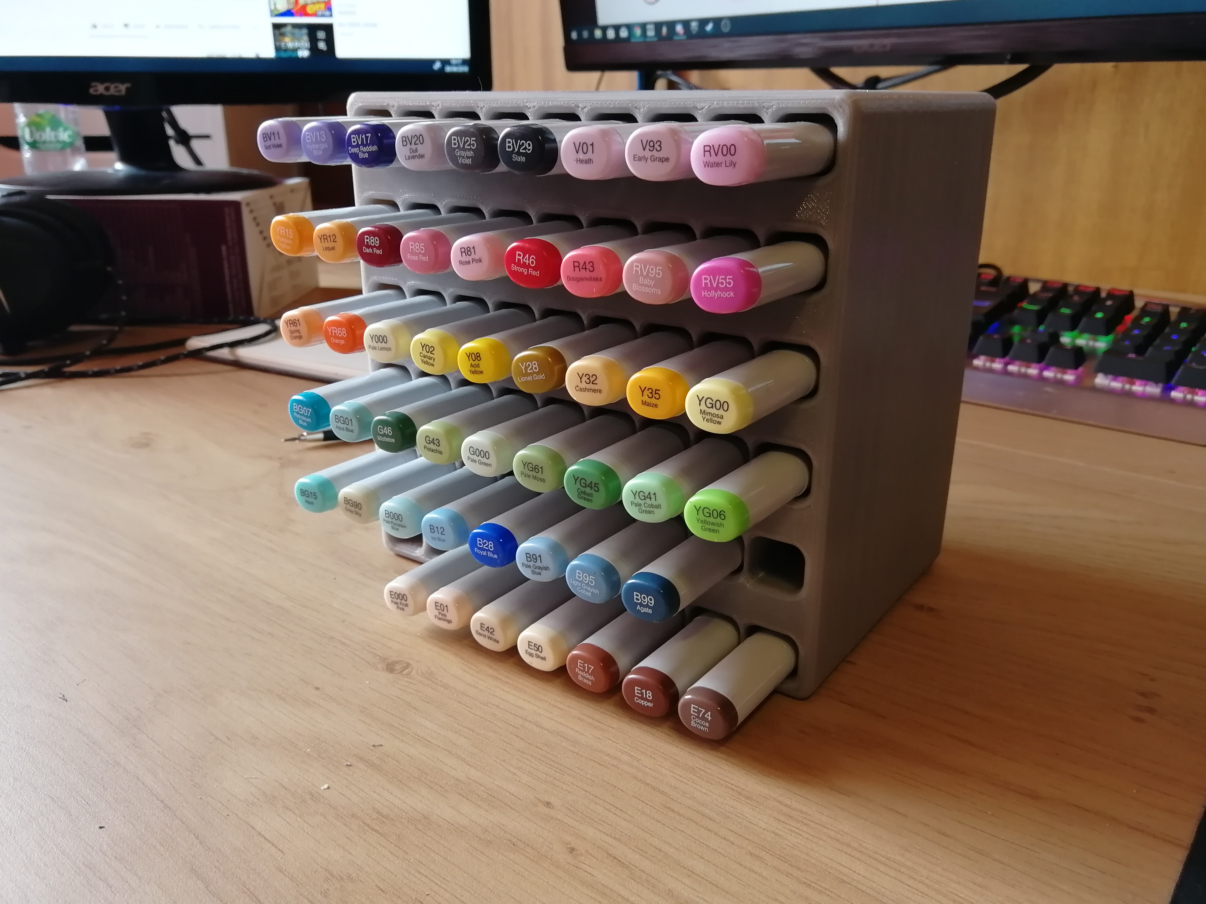 Copic Sketch storage 54 Slots