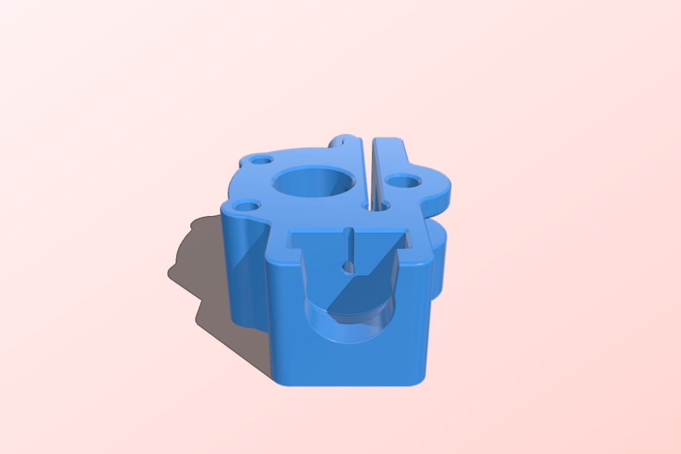 Mod of rsilvers' extruder mount.