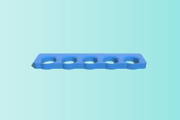 Custom tool holder for pegboard Remix | 3d print model