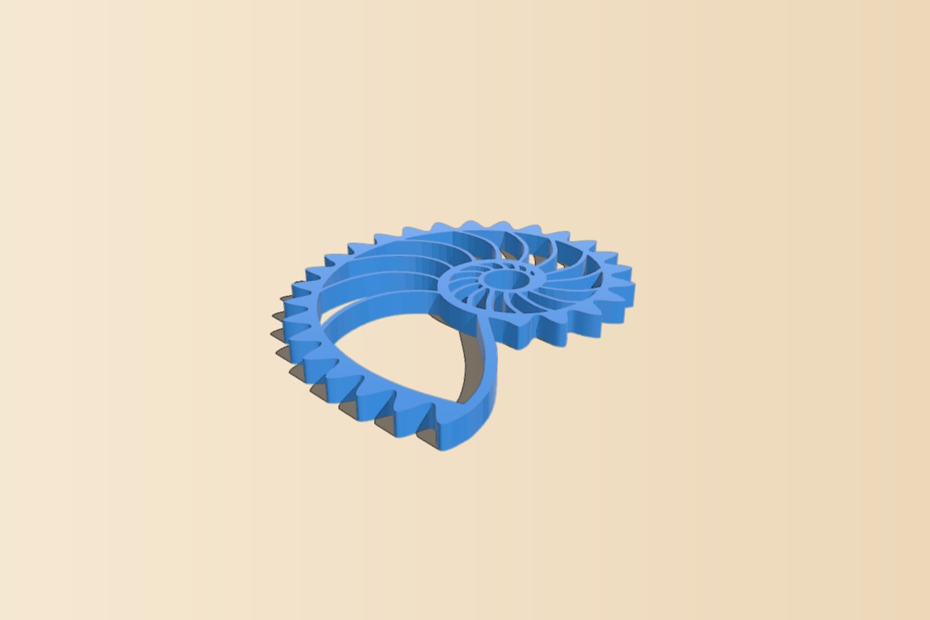 Nautilus Gears - One-sided bar with caps