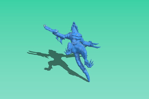 Infantry Rogue Attack | 3d print model