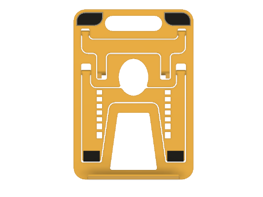 Print-in-Place Netbook&Tablet Stand | 3d print model