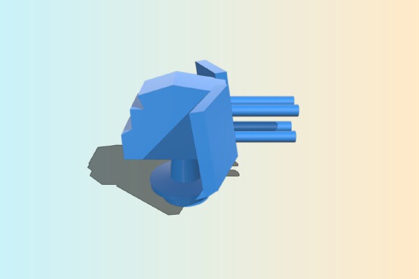 F-Lighter (Artilleriefährprahm) | 3d print model