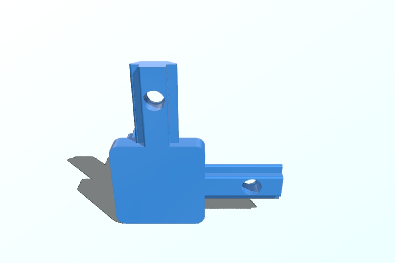 3030 Three Way T-Slot