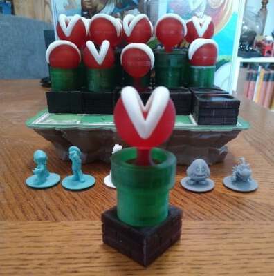 Super Mario Bros. Themed Santorini Pieces | 3d print model