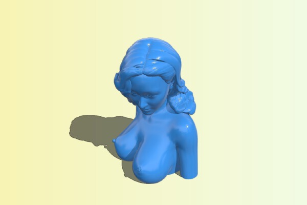 Girl head | 3d print model
