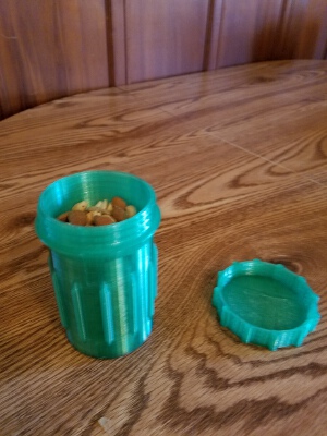 Sealable Snack Cup | 3d print model