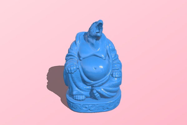 Godzilla Buddha Pop | 3d print model