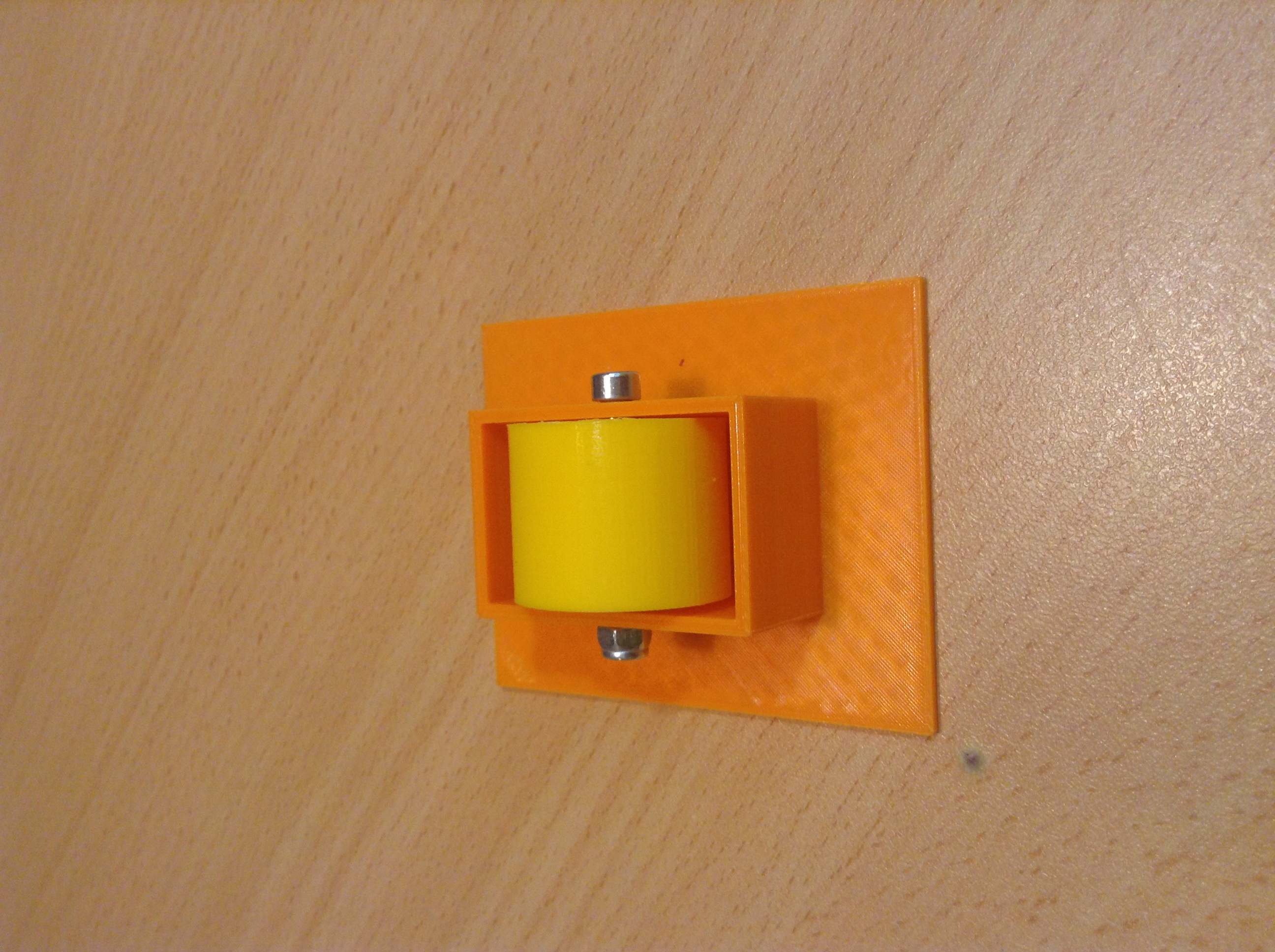 Leather Edge Roller Paint (OpenSCAD)