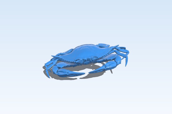 Maryland Blue Crab | 3d print model