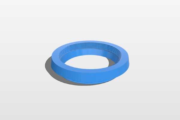 industar 22 - M42 to M39 + macro | 3d print model