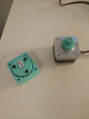 Planetary Gearbox for Nema 17 Stepper | 3d print model