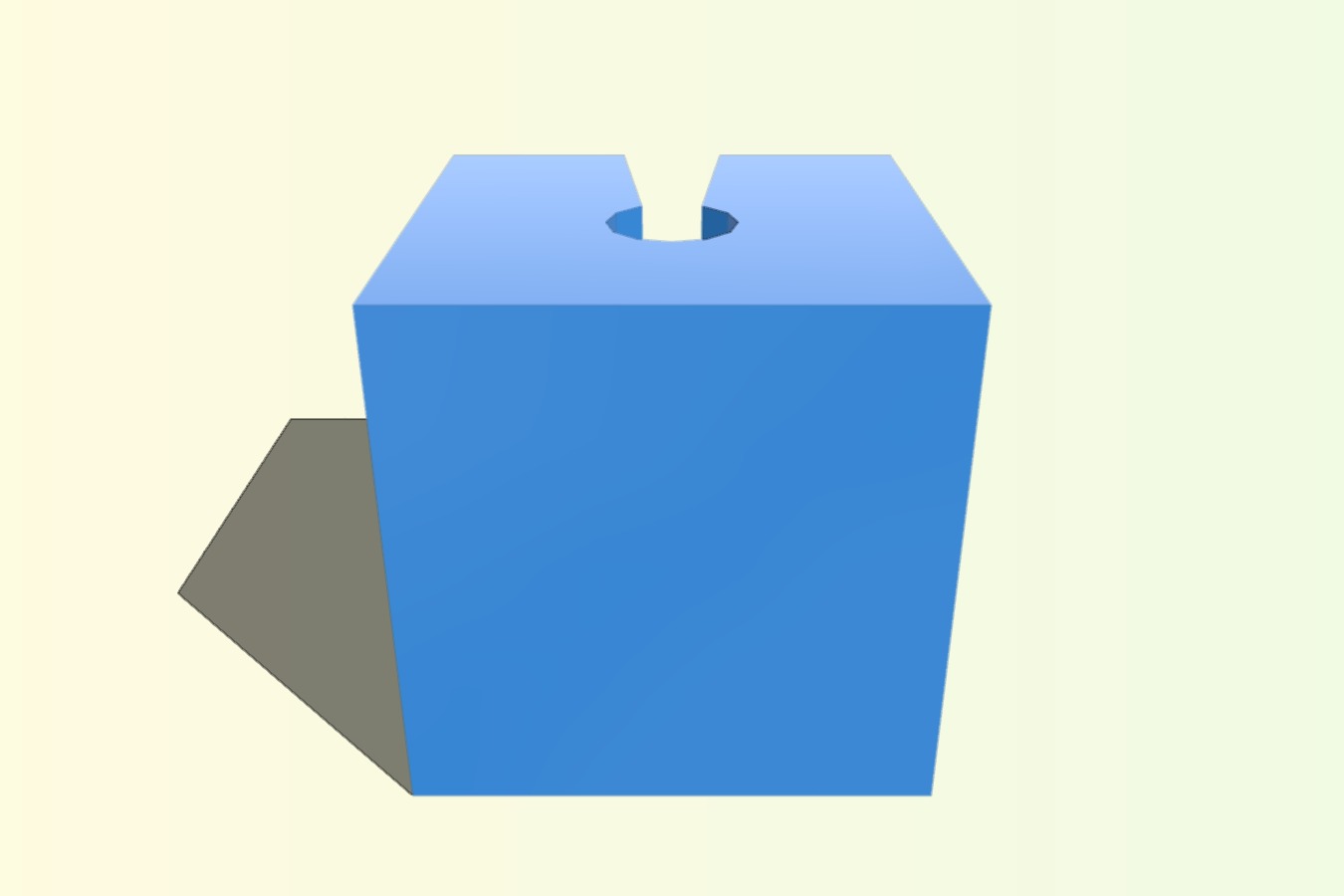 Square bead for petcage