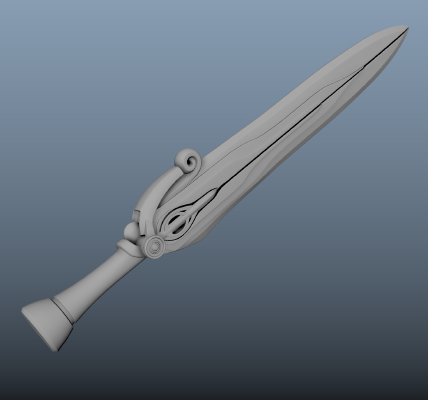Luxan Qualta Blade | 3d print model
