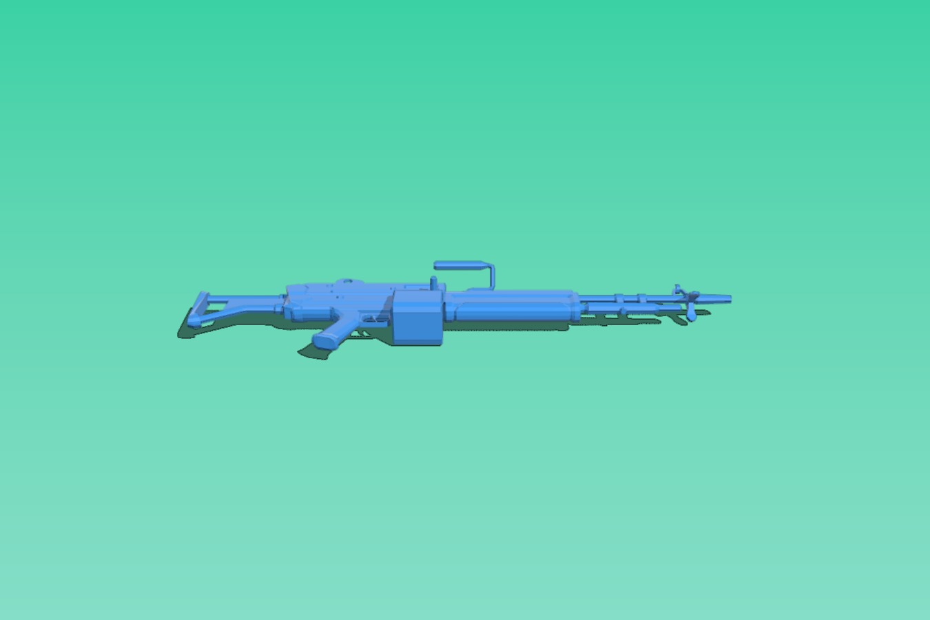 Fallout New Vegas Light Machine Gun