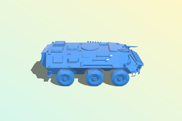 Tank TPZ fuchs | 3d print model