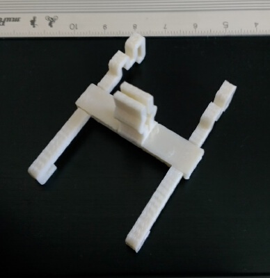 1.44 inch TFT LCD & Lens folder | 3d print model