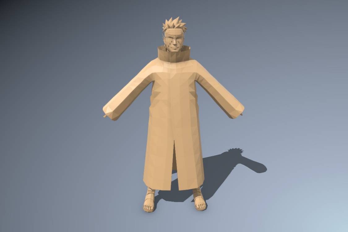 Naruto Pain naraka path Rescaled | 3d print model