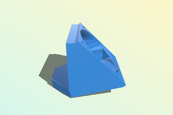 Tronxy X1 40mm fan holder | 3d print model