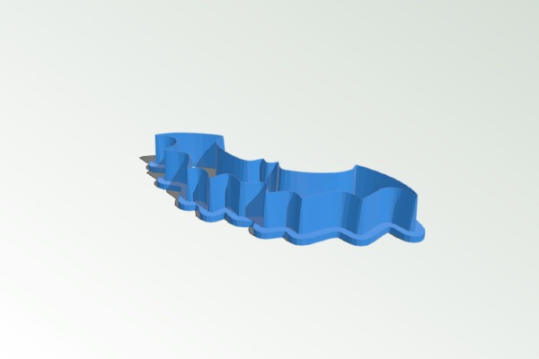 Bat 2 - Halloween Cookie Cutter Bat 2 _ Fledermaus 2 | 3d print model