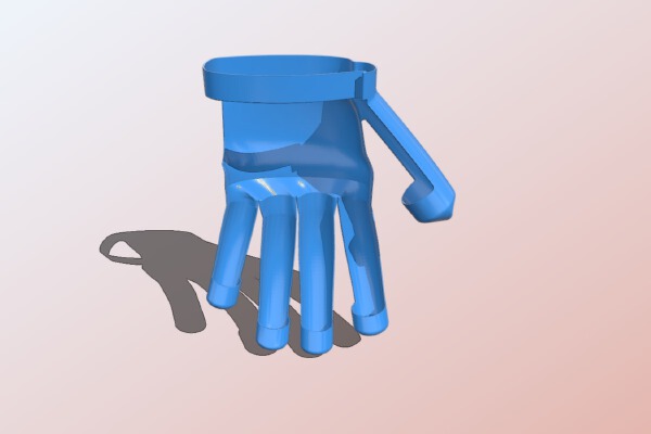 Hand glove | 3d print model