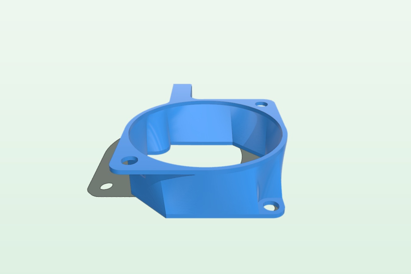 BIQU H2 40 to 35mm fan adapter