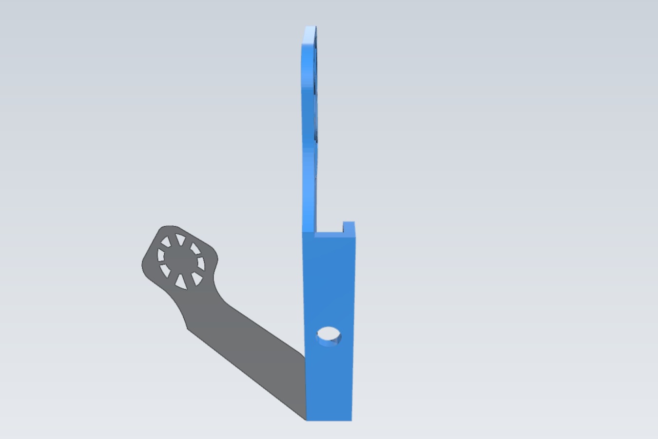 CR-10 Level Gauge Holder and Fan Guard for Fang