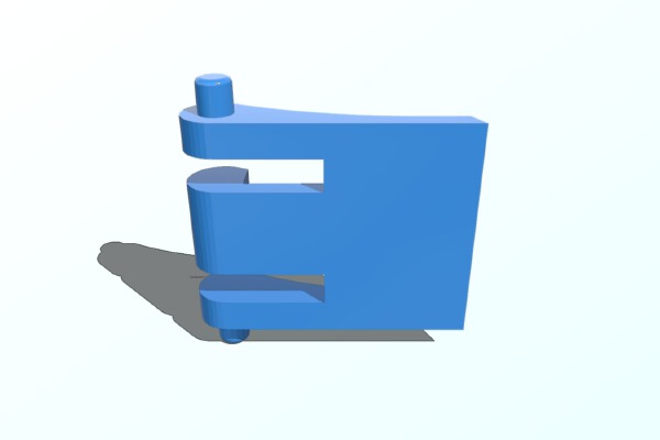 HP keyboard leg replacment | 3d print model