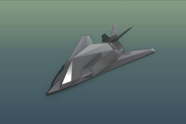F117 Nighthawk | 3d print model