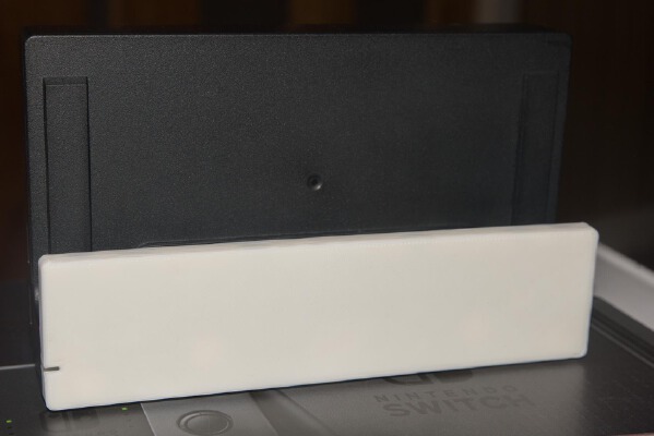Nintendo Switch Dock Front Panel Remix | 3d print model
