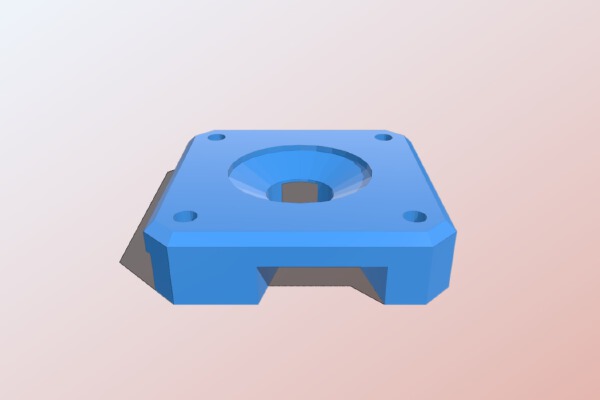 Simple Bondtech Direct Extruder | 3d print model