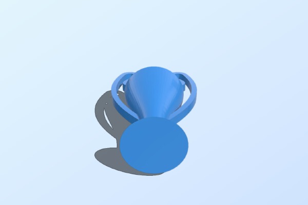 UEFA Champions league trophy replica | 3d print model