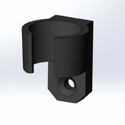 Dremel 4300 wallmount_holder_CNC | 3d print model