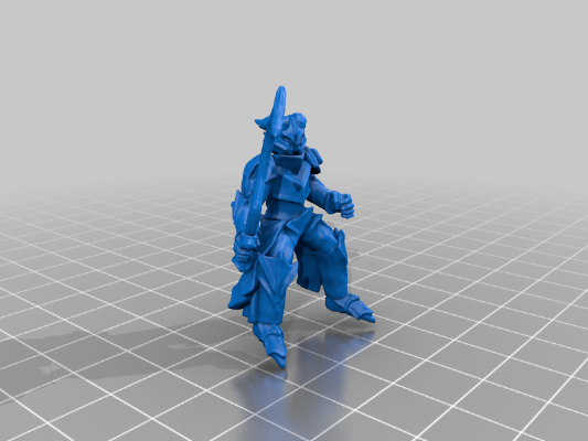Demonic Horsemen Miniature _ Hellequin | 3d print model