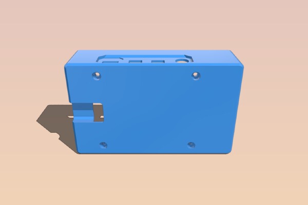 Hyperpixel 4.0 Pi 4 Model B Case | 3d print model
