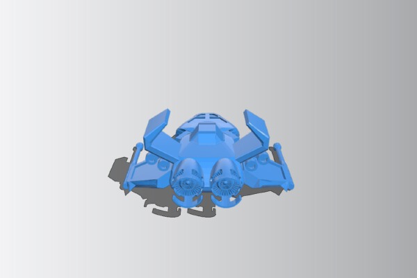 Descent: Pyro GX | 3d print model