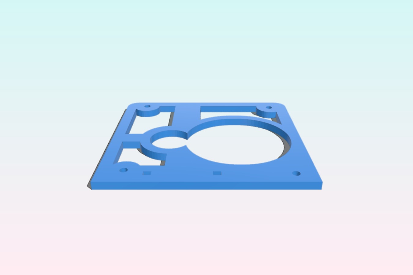 Makerbot Filament Guide Bottom