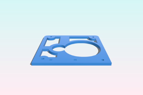 Makerbot Filament Guide Bottom | 3d print model