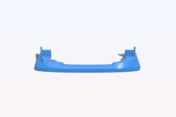 Voltex Style Front Lip Splitter Evo X Model or RC Car | 3d print model