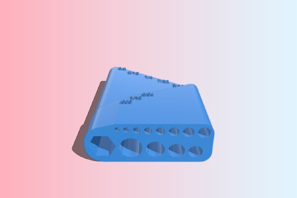 Flat Hex Head Wrench Holder | 3d print model