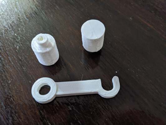 IKEA Oxberg Latch (Billy) | 3d print model