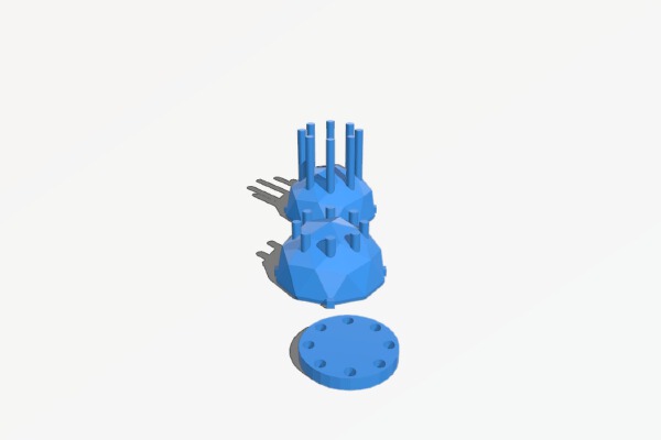 AMT Star destroyer shield generator | 3d print model