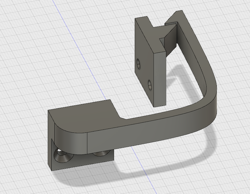 Door latch for wooden enclosure