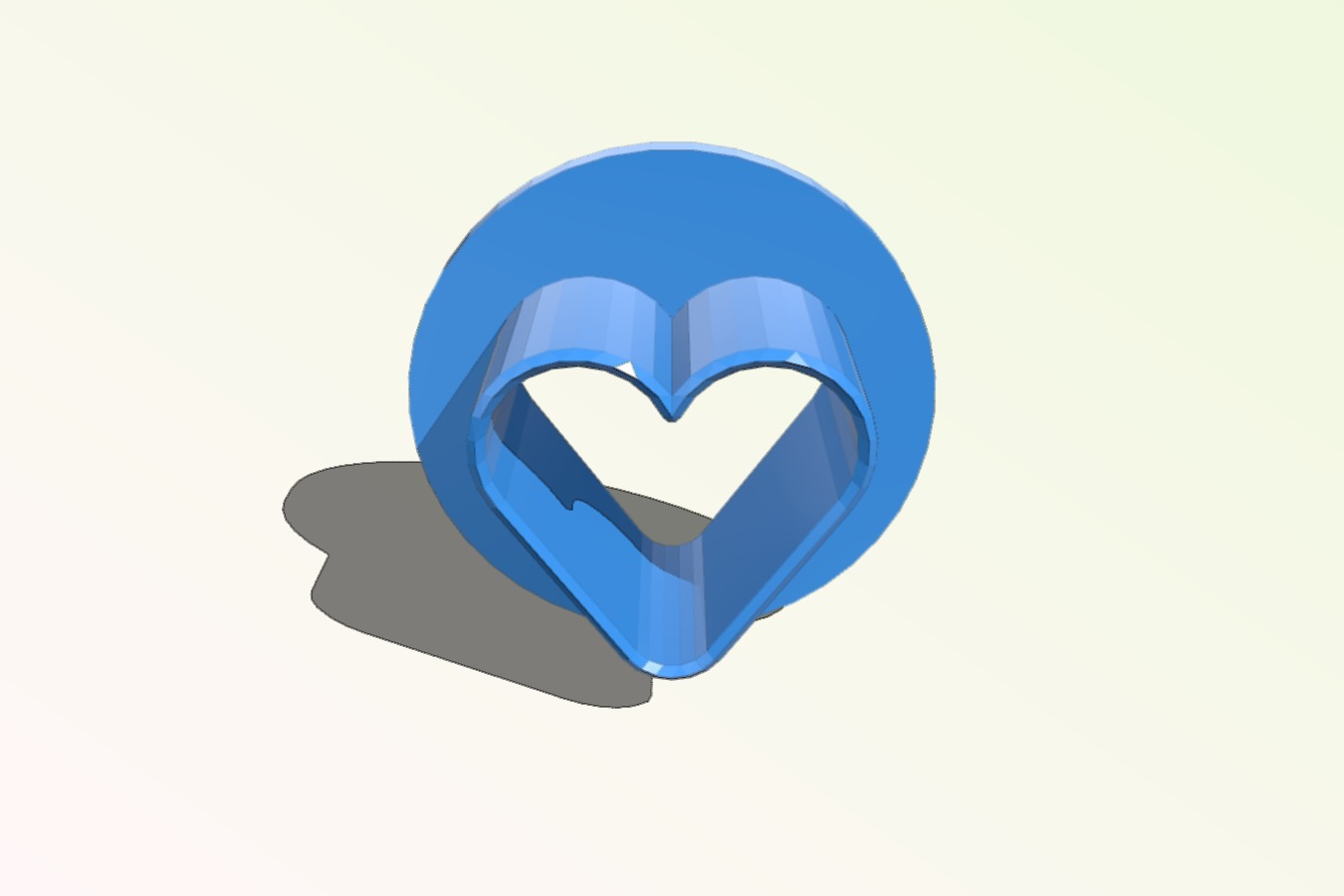 miniature heart cookie cuttter