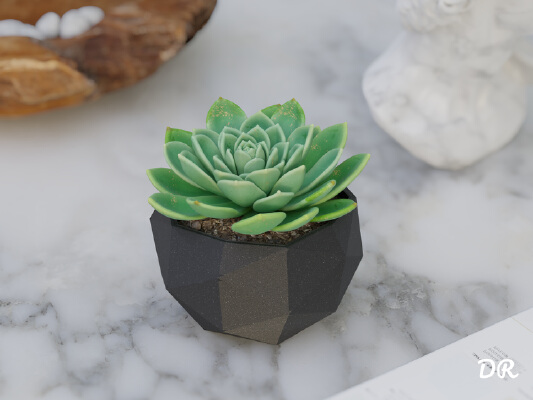 Geometric Pot | 3d print model