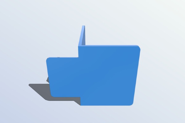Simple Book End | 3d print model