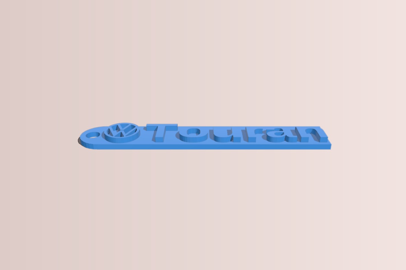 VW Touran Keychain